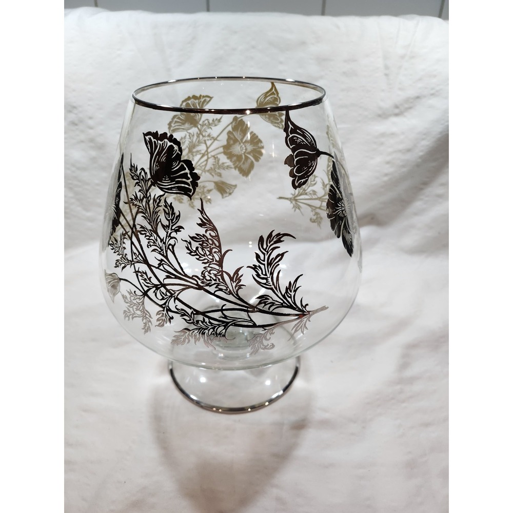 Large, Silver City Glass Co.-X-Large Brandy Snifter or Cocktail Mixer, Sterling
